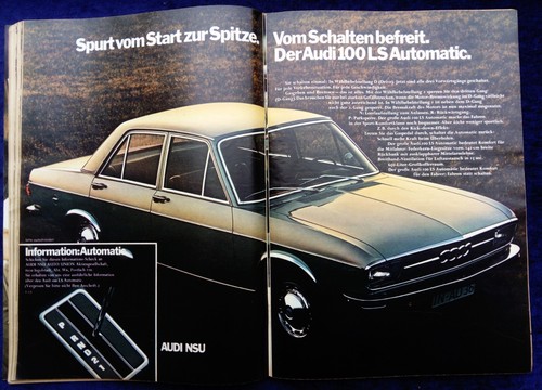Audi 100 originale werbung - ls,,
