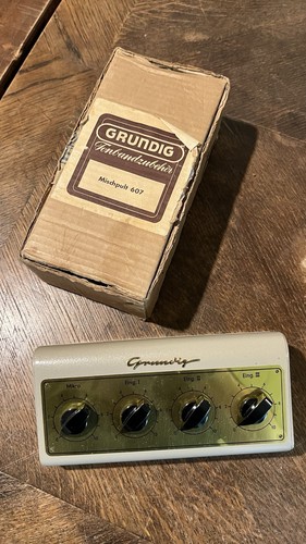 Grundig mischpult 607 analog - grundig,