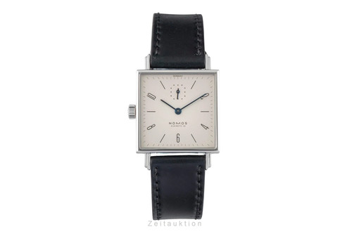 Nomos tetra stahl - tetra, handaufzug