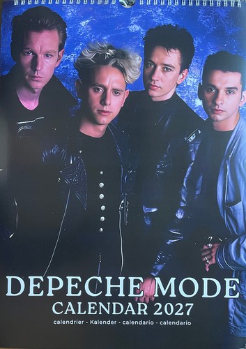 Depeche mode calendar 2027 - mode,