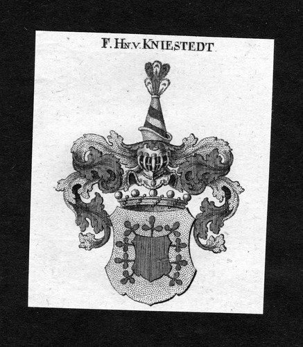 1820 kniestedt wappen - -,