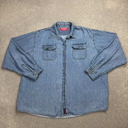 Wrangler jeanshemd erwachsene - wrangler,