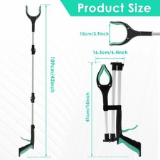 109cm greifzange müllzange - greifzange,