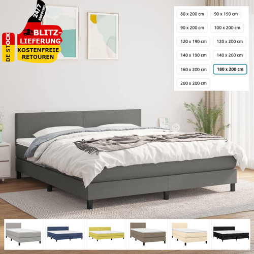 Boxspringbett mit matratze - boxspringbett,