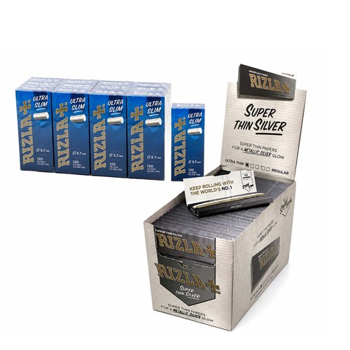 Cartine rizla argento corte - cartine,