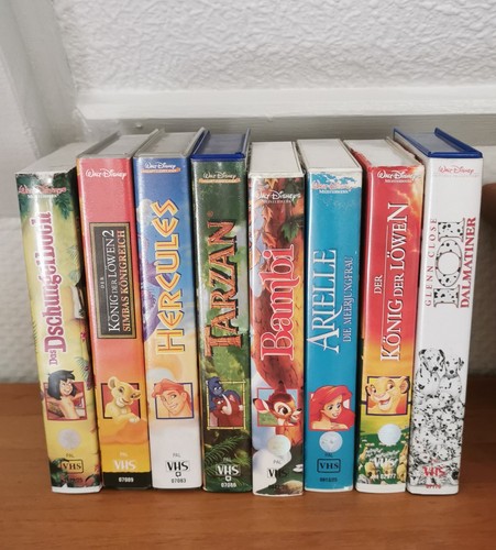 Vhs walt disney videokassetten - walt,