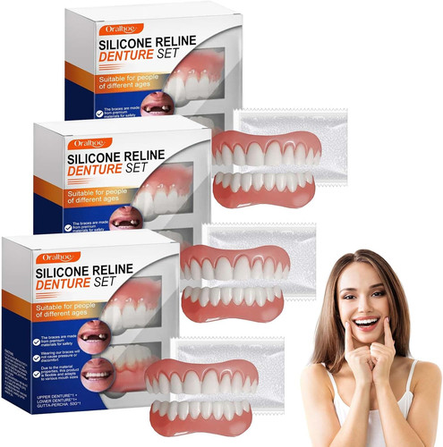 Stück silicone reline - 3,