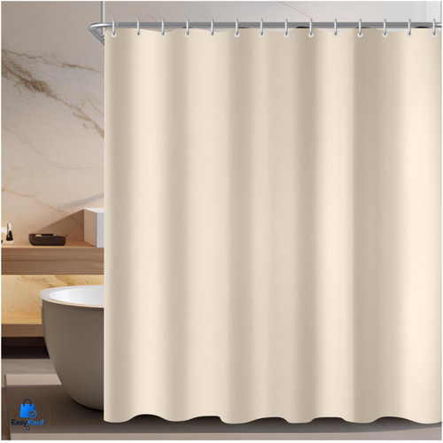 Duschvorhang 180x200 beige - 180x200, cm