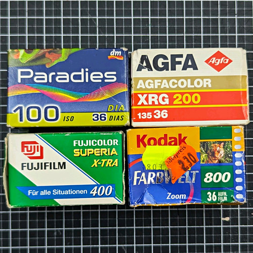 35mm film ungeöffnet - ungeöffnet, fuji