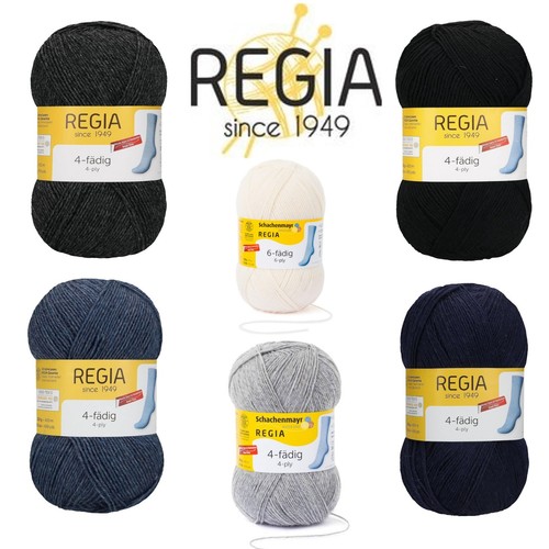 100g regia sockenwolle uni - regia,