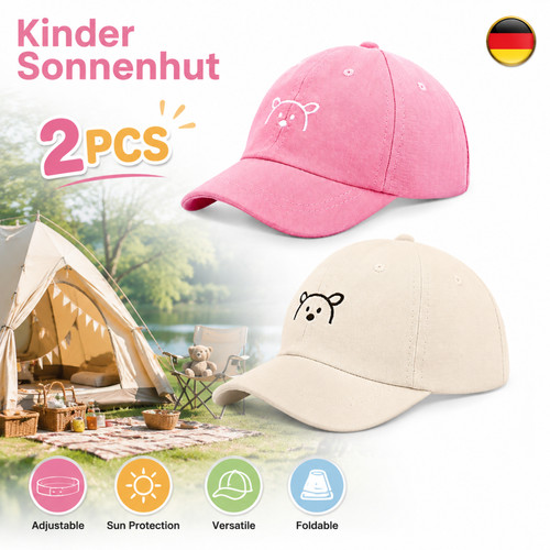Kinder sonnenhut basecap - kinder,