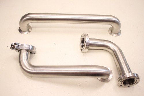 High vacuum pipe rohr - 3x,