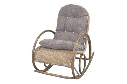 Rattan schaukelstuhl grau - rattan-schaukelstuhl,