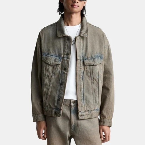 Zara herren jeansjacke denim - zara,
