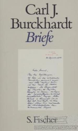 Buch carl burckhardt - carl, j.