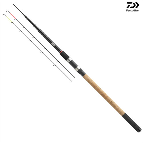 Daiwa black widow - black, tele