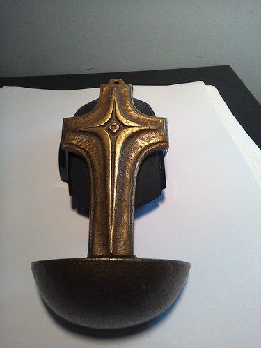 Art deco weihwasserkessel - weihwasserkessel, aus