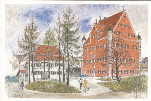 Markt unterthingau schloß - markt,