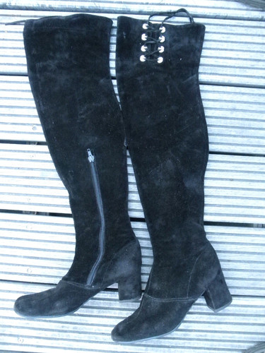 Overknee stiefel schwarz - overknee-stiefel,