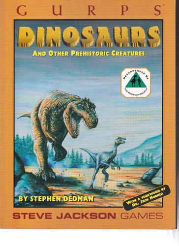 Dinosaurs gurps - dinosaurs, (softcover)