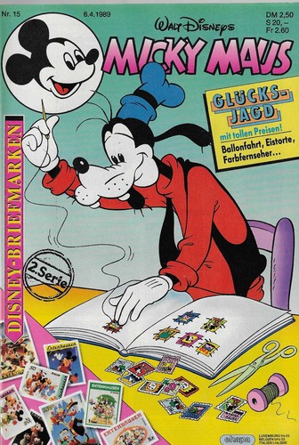 Micky maus 1989 mit - nr.15,