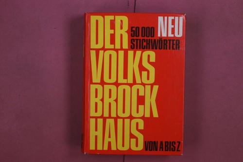 330400 der volks brockhaus - 330400,