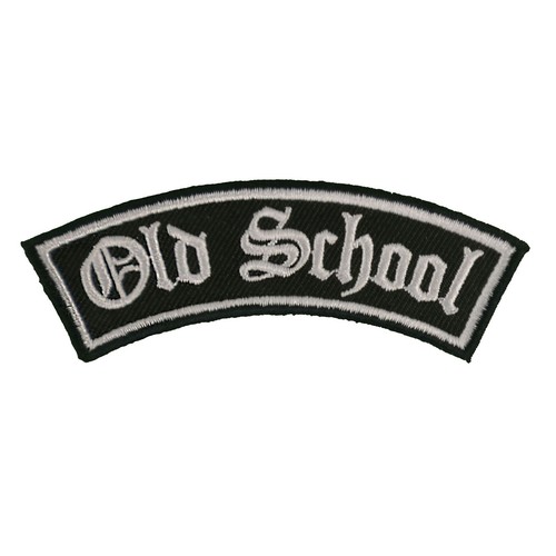 Aufnäher aufbügler old - aufnäher,