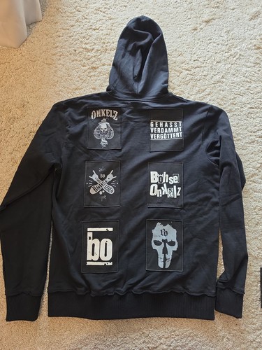 Böhse onkelz zip hoodie - onkelz,