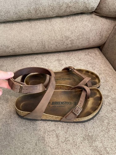Birkenstock yara brown - brown, leather