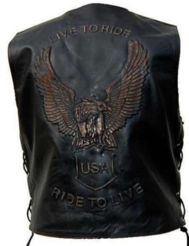 Neue lederweste leder weste - leder,