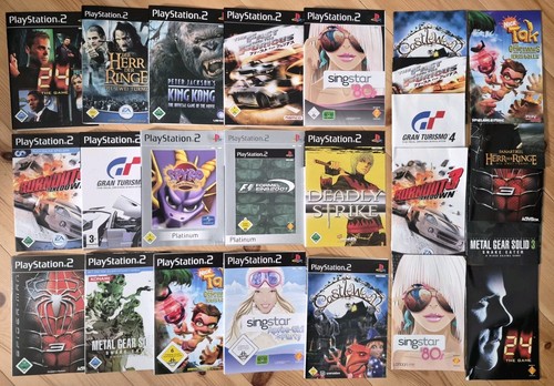 Set cover anleitungen ps2 - set,