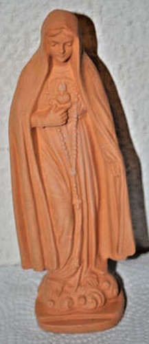Madonna terrakotta handarbeit - madonna,