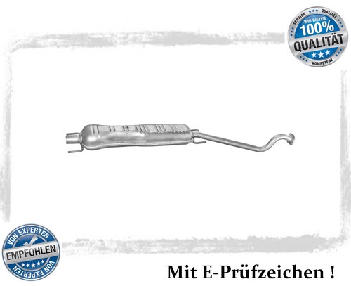 Mittelschalldämpfer opel - mittelschalldämpfer,