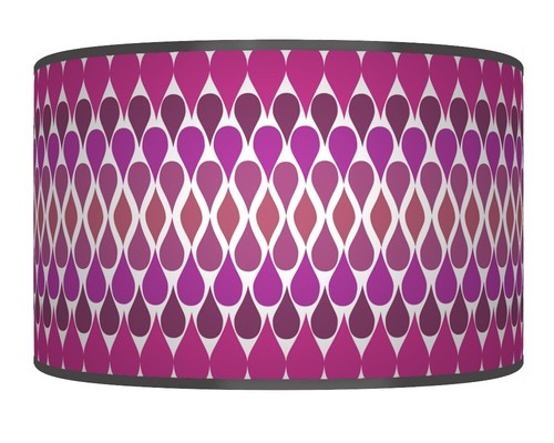 Teardrop geometrisch rosa - , lila