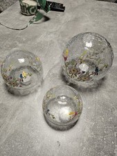 Deko Glas Kugeln 3er Set