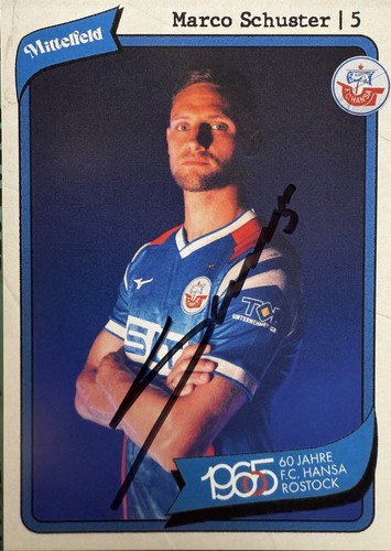 Autogrammkarte marco schuster - autogrammkarte,