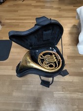 Waldhorn In F Meisterhorn gebraucht länger nicht Gespielt +Koffer 2 Mundstücke