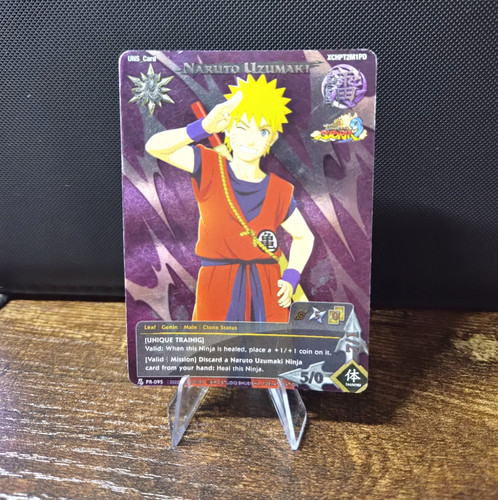 Naruto goku bandai ccg promo - ccg,
