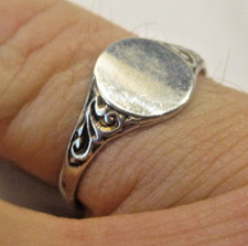 Sterlingsilber damen ovaler - sterlingsilber,