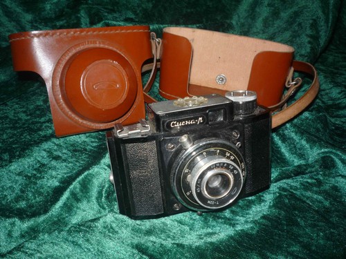 Vintage smena fotokamera in - vintage,
