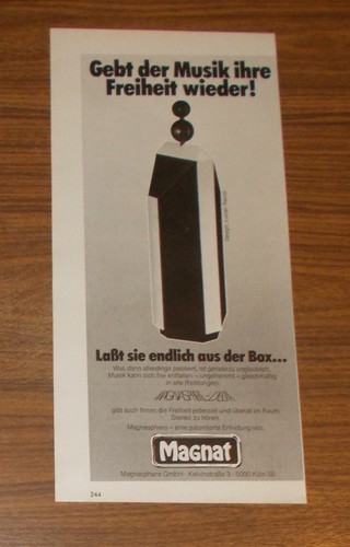 Seltene werbung vintage magnat - seltene,
