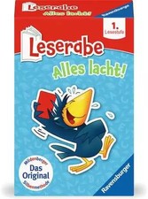 Ravensburger Kartenspiel Leserabe - Alles lacht! | ab 6 Jahren | 1 - 8 Spieler