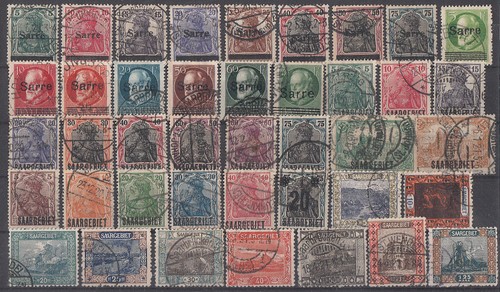 Saargebiet lot marken - 41,