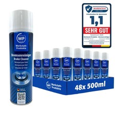 48x WP Bremsenreiniger Teilereiniger Montagereiniger 360° Ventil 500ml