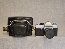 Praktica L mit 1.8/50 Meyer Optik Objektiv und Tasche Funktioniert