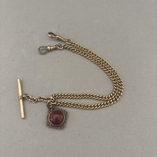 Taschenuhrkette Mit Stein
