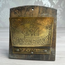 Vintage Messing/Holz