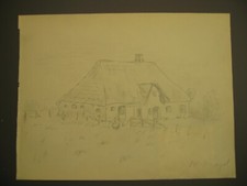 OTTO HEINRICH ENGEL Zeichnung