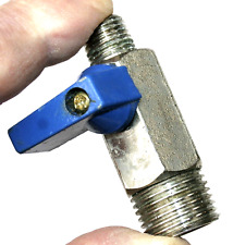 Co2- Absperrhahn 1/2"  für Druckminderer , Hobbybrauer