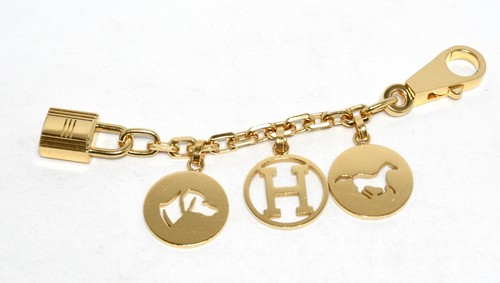 Hermes gold breloque - gold,